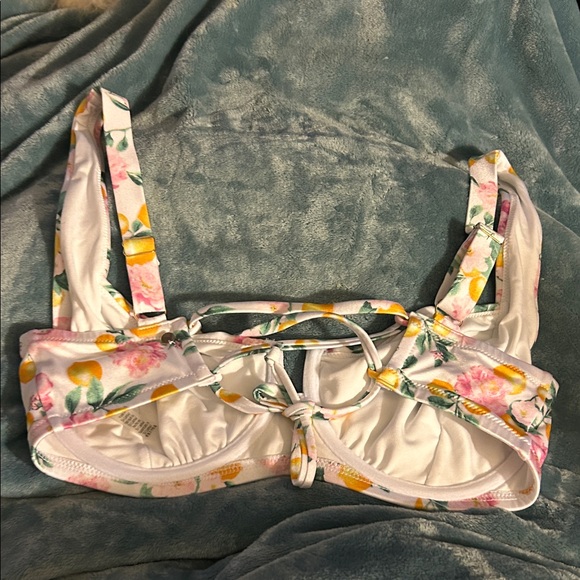 Victoria's Secret Pink and Yellow Floral Bikini Top - Picture 7 of 12